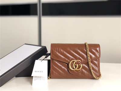 Gu.cci GG Marmont Mini Bag Brown 474575