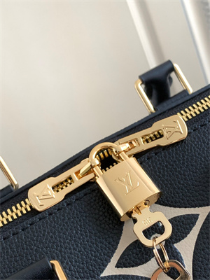 L.V Speedy Bandoulière 25 Monogram Empreinte Black/Beige M58947