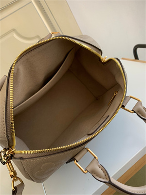 L.V Speedy Bandoulière 25 Monogram Empreinte Turtledove M58947