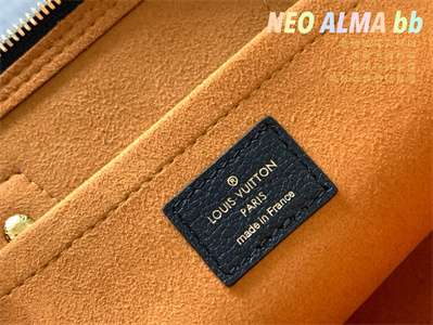 L.V Neo Alma BB Bag Monogram Empreinte Cowhide Black M44829