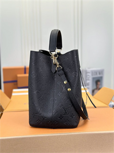 L.V Néonoé MM Bag Monogram Empreinte Black M45306