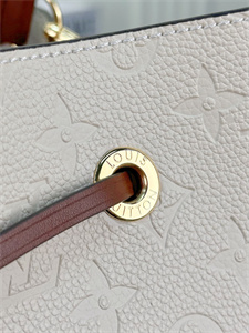 L.V Néonoé MM Bag Monogram Empreinte Cream M45306
