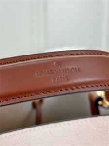 L.V Néonoé MM Bag Monogram Empreinte Cream M45306