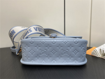 L.V Diane Bag Monogram Empreinte Cowhide Blue M46386