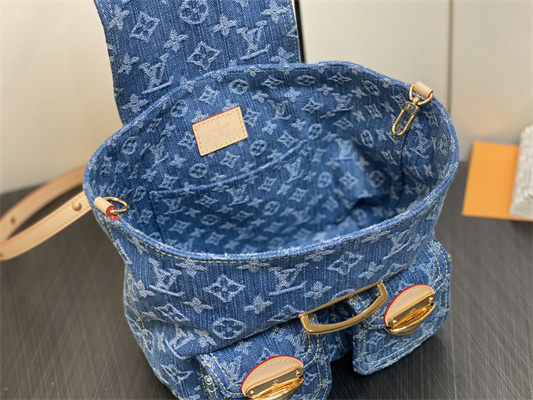 L.V Venice Backpack Monogram Denim Canvas M46836
