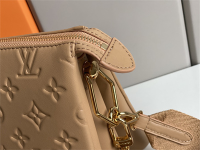 L.V Coussin PM Bag Monogram Embossed Lambskin Beige M57790