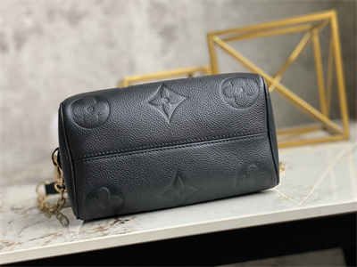 L.V Speedy Bandoulière 20 Giant Monogram Empreinte Black M58953