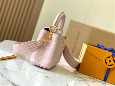 L.V Capucines Mini Bag Taurillon Leather Rosebella M59433