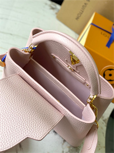L.V Capucines BB Bag Taurillon Leather RoseBella M59434