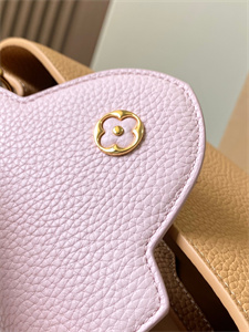 L.V Capucines BB Bag Taurillon Leather Beige/Pink M59465