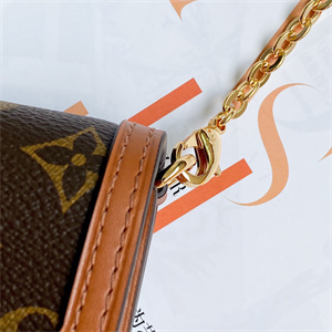 L.V Dauphine Chain Wallet Monogram Canvas M68746