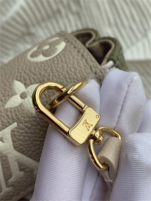 L.V Tiny Backpack Monogram Empreinte Cowhide Leather Green M81353