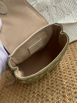 L.V Tiny Backpack Monogram Empreinte Cowhide Leather Green M81353