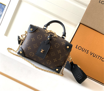 L.V Petite Malle Souple Bag Monogram Canvas Black M45571