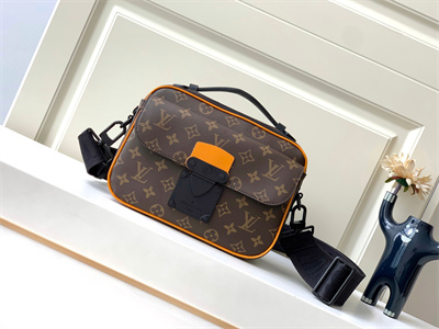 L.V S Lock Messenger Bag Monogram Canvas M46688