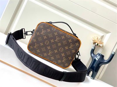 L.V S Lock Messenger Bag Monogram Canvas M46688