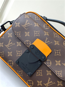 L.V S Lock Messenger Bag Monogram Canvas M46688