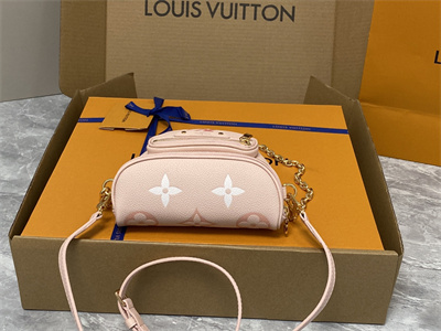 L.V Mini Bumbag Monogram Empreinte Pink M82347