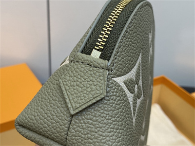 L.V Pochette Cosmetique PM Monogram Empreinte Green M82493