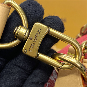 L.V Speedy P9 Bandoulière 25 Monogram Soft Calfskin  Red M24425