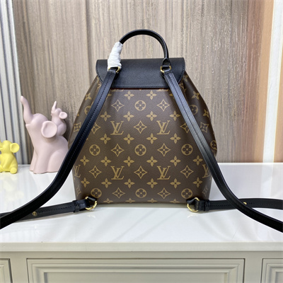 L.V Montsouris PM Backpack Monogram Black M45515