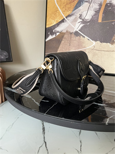 L.V Diane Bag Monogram Empreinte Cowhide Black M46386