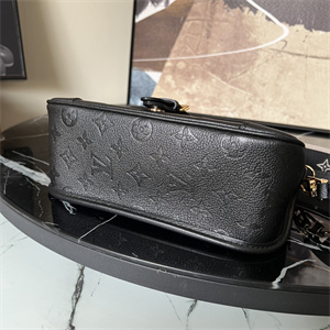 L.V Diane Bag Monogram Empreinte Cowhide Black M46386