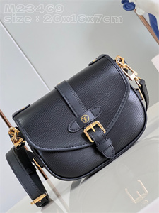 L.V Saumur BB Bag Epi Leather Black M23469
