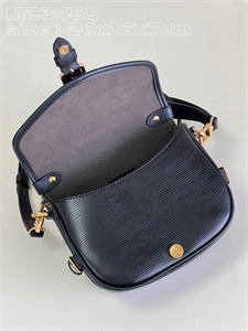 L.V Saumur BB Bag Epi Leather Black M23469