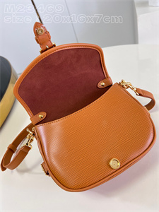 L.V Saumur BB Bag Epi Leather Brown M23469