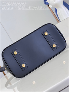 L.V Alma BB Bag Lamb Leather Black M23666