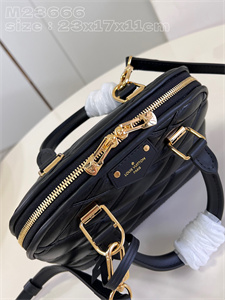L.V Alma BB Bag Lamb Leather Black M23666