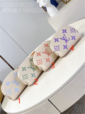 L.V Pochette Cosmetic PM Monogram Empreinte M24378(4 colors)