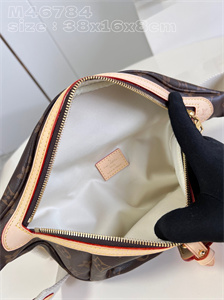 L.V High Rise Bumbag Monogram Canvas M46784
