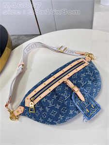 L.V High Rise Bumbag Monogram Denim M46837