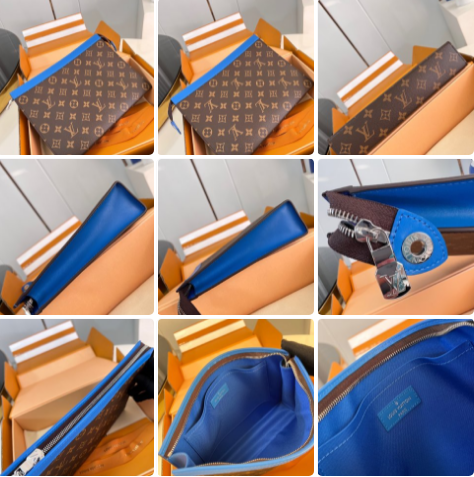 L.V Pochette Voyage MM Monogram Canvas M61692 (7 colors)