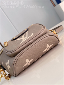L.V Mini Bumbag Monogram Empreinte Tourterelle/Cream M82208