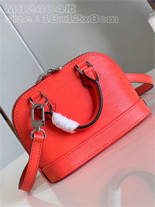 L.V Nano Alma Bag EPI Leather Orange M82404
