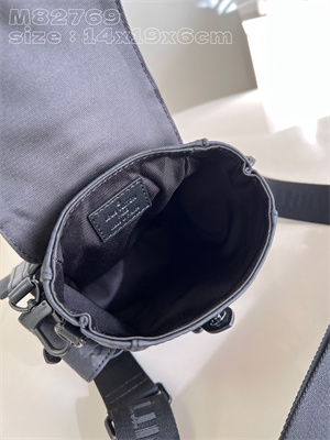 L.V Nano Christopher Backpack Monogram Taurillon Leather Black M83164