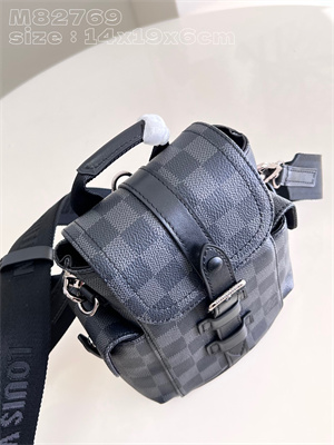 L.V Nano Christopher Backpack Damier Graphite Canvas M82769