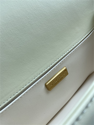 Cha.nel Medium Leboy Bag With Top Handle Python Leather Gold Metal A94804