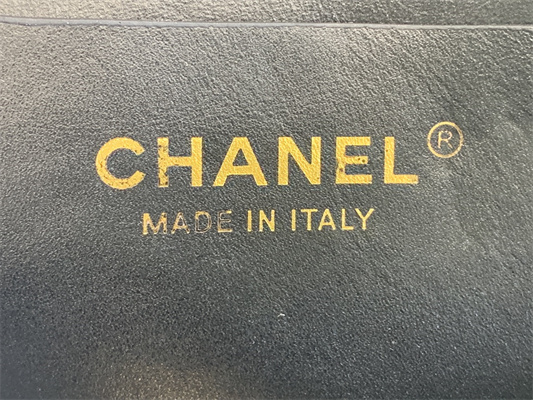 Cha.nel Backpack Grained Calfskin Gold Tone Metal Black AS3332