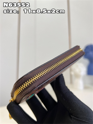 L.V Zippy Coin Purse Vivienne Holidays Damier Ebene N63552