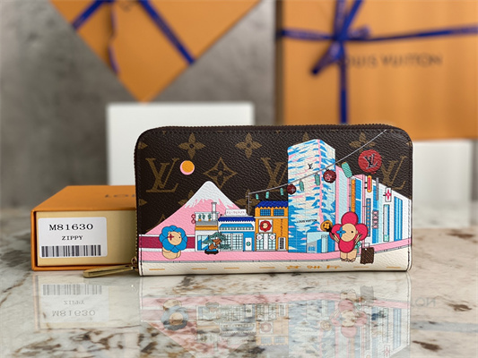 L.V Zippy Wallet Vivienne Holidays Monogram Canvas M81630