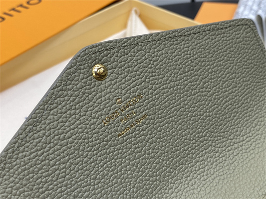 L.V Sarah Wallet Monogram Empreinte Leather Green M82516