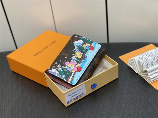 L.V  Victorine Wallet Vivienne Holidays Monogram Canvas M82622