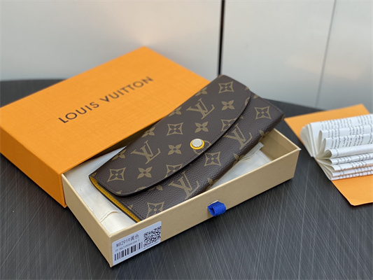 L.V Emilie Wallet Monogram Canvas Yellow M82919