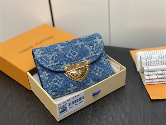 L.V Remix Victorine Wallet Monogram Denim M82959