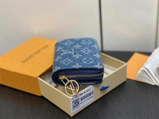 L.V Remix Lou Wallet Monogram Denim M83160