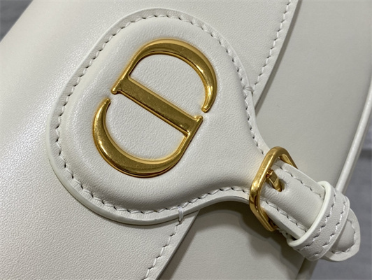 CD Di.or Bobby East-West Bag Box Calfskin Latte